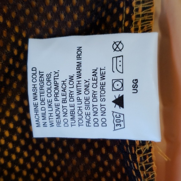 Men's L Columbia Nylon Packable Windbreaker Jacket NWOT - Picture 6 of 9